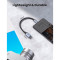 Адаптер OTG UGREEN US378 USB3.0 USB-C Male to USB-A Female Black/Gray (70889)