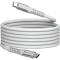 Кабель VERBATIM Sync & Charge Magnetic Cable Type-C to Type-C 100W 1.2м Gray (31854)