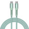 Кабель VERBATIM Sync & Charge Magnetic Cable Type-C to Type-C 60W 1.2м Green (31864)