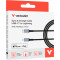 Кабель VERBATIM Sync & Charge Type-C to Lightning PD 60W 1.2м Black (31844)