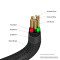 Кабель VERBATIM Sync & Charge Type-C to Lightning PD 60W 1.2м Black (31844)