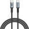Кабель VERBATIM Sync & Charge Type-C to Type-C 60W 1.2м Black (31845)