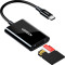 Кардридер UGREEN CM265 Type-C 3.0 Card Reader for TF/SD Black (35622)