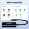 Кардридер UGREEN CM265 Type-C 3.0 Card Reader for TF/SD Black (35622)