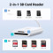Кардридер UGREEN CM265 Type-C 3.0 Card Reader for TF/SD White (35506)
