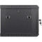Настінна шафа 19" TRINIX TRX-6U/600X450X370 Black (6U, 600x450мм, RAL9004)