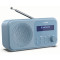 Портативний радіоприймач SHARP DR-P420 Steel Blue