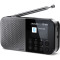 Портативный радиоприёмник SHARP DR-P520 Storm Gray