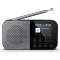 Портативный радиоприёмник SHARP DR-P520 Storm Gray