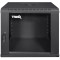 Настінна шафа 19" TRINIX TRX-9U/600X450X503 Black (9U, 600x450мм, RAL9004)