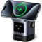 Бездротовий зарядний пристрій UGREEN W709 Uno 2-in-1 Magnetic Wireless Charger 15W Gray (45775)