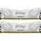Модуль пам'яті KINGSTON FURY Renegade DDR5 8000MHz 48GB Kit 2x24GB White/Silver (KF580C38RWK2-48)