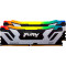 Модуль пам'яті KINGSTON FURY Renegade RGB CUDIMM DDR5 8800MHz 48GB Kit 2x24GB Black/Silver (KF588CU42RSAK2-48)