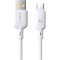 Кабель BASEUS Silky Series Fast Charging Cable USB-A to Type-C 100W 1м White (6932172668884)
