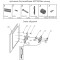 Крепление настенное для ТВ CHARMOUNT TV02F 23"-43" Black