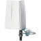 LTE антенна QUWIRELESS QuSpot AMT912LWS for Mikrotik RB912/RB922 + Wi-Fi всенаправленная 6dBi