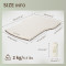 Надувний матрац для автомобіля NATUREHIKE CNK2450WS010 197x134 Beige (6976507663328)