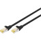Патч-корд DIGITUS SSTP Cat.6a CU 2м Black (DK-1644-A-020/BL)