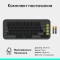 Клавіатура бездротова LOGITECH Pop Icon Keys Graphite (920-013157)