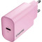 Зарядний пристрій CANYON OnCharge 30CL 1xUSB-C 30W Pink (CNE-CHA30CLPK)