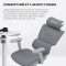 Крісло геймерське ANDA SEAT X-Air Pro Mesh XL Ash Gray