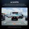 Автомобильный видеорегистратор с камерой заднего вида Xiaomi 70MAI Dash Cam 4K Omni X800 Black + Micro SD Card 128GB