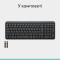Клавіатура бездротова LOGITECH K250 Wireless Keyboard Graphite (920-013822)