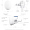 Антена UBIQUITI UISP Horn спрямована 19.5dBi (UISP-HORN)
