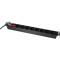 Блок розеток TRINIX 19", 1U, 8xSchuko, 16А, з вимикачем, 1.8м