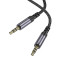 Кабель BOROFONE BL24 Graceful AUX Audio Cable mini-jack 3.5mm 1м Gray