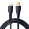 Кабель REMAX Bosu Type-C to Lightning 1.2м Black (6954851207016)