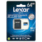 Карта пам'яті LEXAR microSDXC High Performance 64GB UHS-I Class 10 + SD-adapter (LSDMI64GBBEU633A)