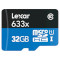 Карта пам'яті LEXAR microSDHC High Performance 633x 32GB UHS-I V10 A1 Class 10 + SD-adapter (LSDMI32GBBEU633A)