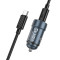 Автомобільний зарядний пристрій HOCO Z57 Glorious 1xUSB-C, PD30W Metal Gray w/Type-C cable (6942007633086)