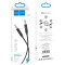Кабель HOCO UPA19 mini-jack 3.5mm 2м Black