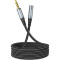 Кабель-удлинитель HOCO UPA20 mini-jack 3.5mm 1м Gray