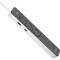 Лазерна указка HOCO GM202 Smart PPT Page Turning Pen Red Beam Black/Silver