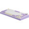 Клавіатура бездротова AULA F75 Gasket Leobog Reaper Switch Purple (6978080501479)