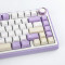 Клавіатура бездротова AULA F75 Gasket Leobog Reaper Switch Purple (6978080501479)