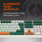 Клавіатура бездротова CANYON Shadder GKW-11 White (CND-SKBW11)