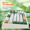 Клавіатура бездротова CANYON Shadder GKW-11 White (CND-SKBW11)