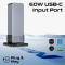 USB-хаб із вимикачами PROMATE GegaTower-60W 14-in-1 Fast Charge Multi-port USB-C Tower Hub with 5Gbps Data Transfer