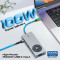 Порт-репликатор PROMATE ComandHub-Pro 14-in-1 Highspeed Multiport USB-C Hub with 100W PD Passthrough & Multimedia Controls