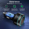 Автомобільний зарядний пристрій PROMATE PowerDrive-230 1xUSB-A, 2xUSB-C, 230W Car Charger Black