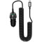 Автомобильное зарядное устройство PROMATE PowerDrive-33PDC 1xUSB-A, 33W Car Charger Black w/USB-C cable