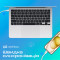 Кабель PROMATE EcoLine-CC200 USB-C to USB-C PD 60W 2м White