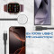 Кабель PROMATE Fusion-CCW USB-C to Dual USB-C/Apple Watch Charger 1.4м Black