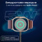 Кабель PROMATE Fusion-CCW USB-C to Dual USB-C/Apple Watch Charger 1.4м Black