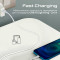 Кабель PROMATE PowerLine-Ai120 USB-A to Lightning 1.2м White