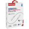 Кабель PROMATE PowerLine-Ci120 USB- C to Lightning PD 20W 1.2м White